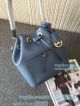New Top Quality Copy Michael Kors Genuine Leather Blue Bucket  Women's Bag (8)_th.jpg